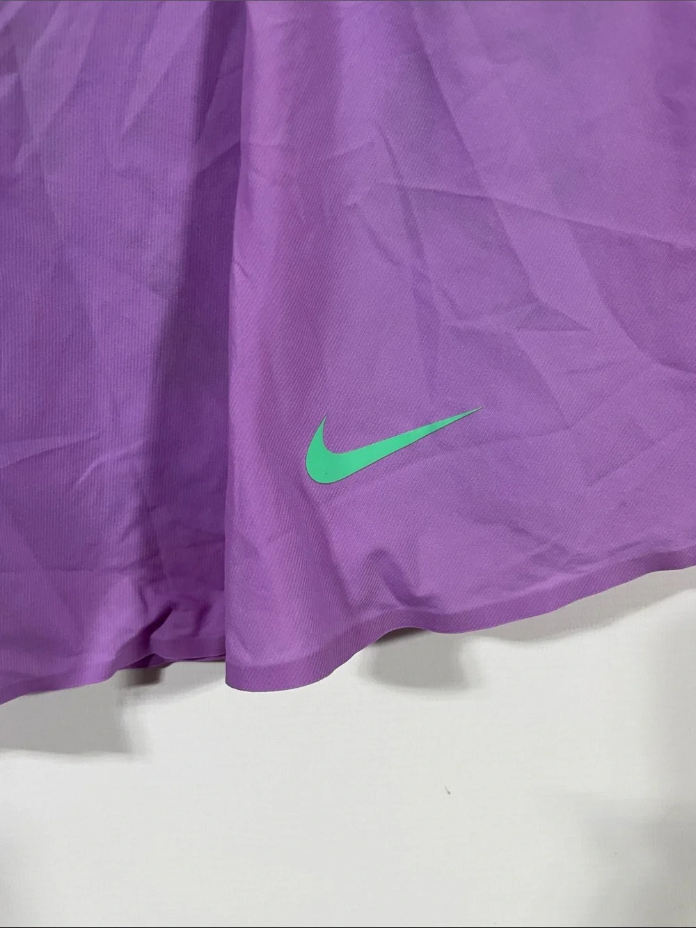 Nike Women's Lavender Flared Athletic Skirt with Teal Swoosh